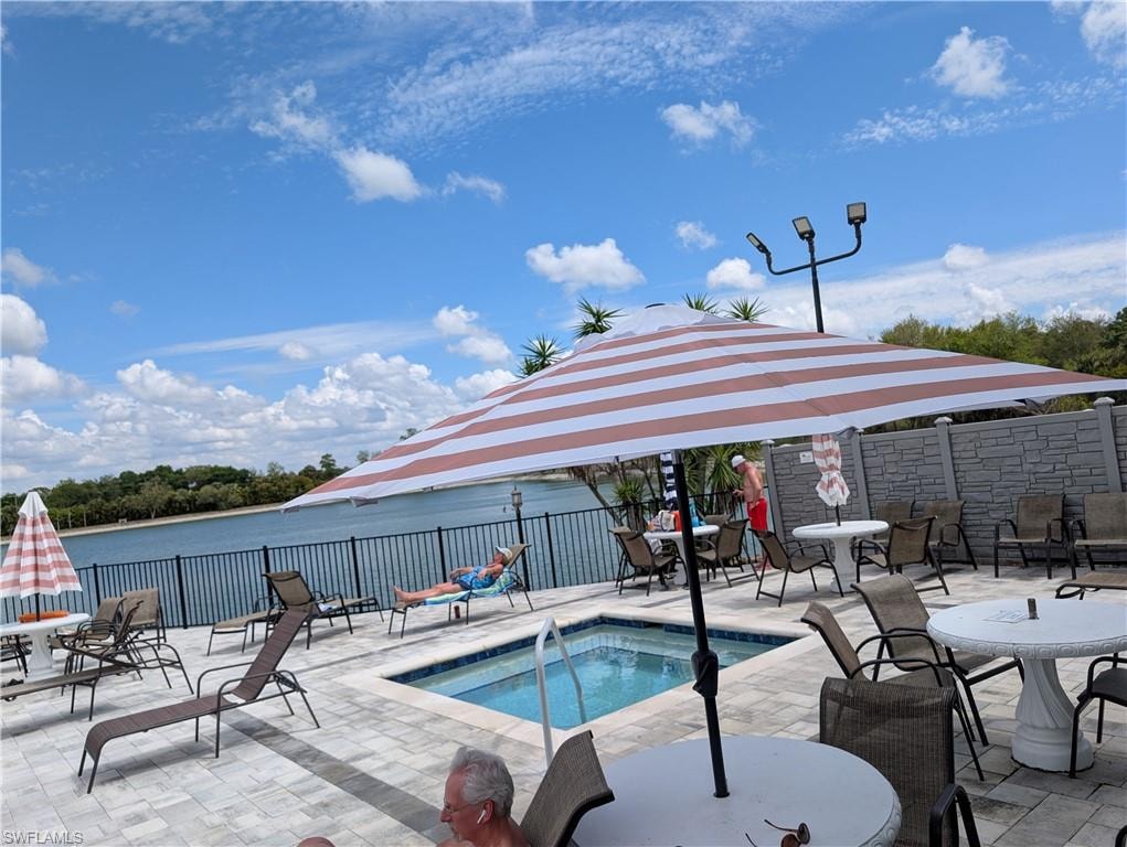 Enjoy the heated spa at Pine Ridge.