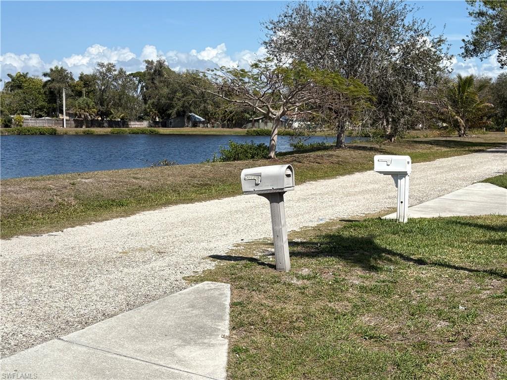View of road featuring a water view