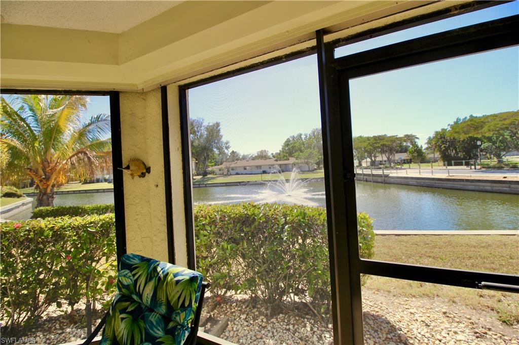Water view from one of three screened lanai's