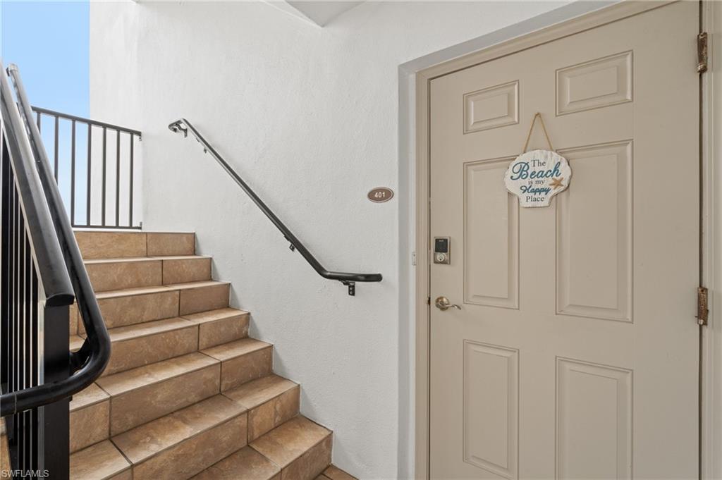 View of stairway