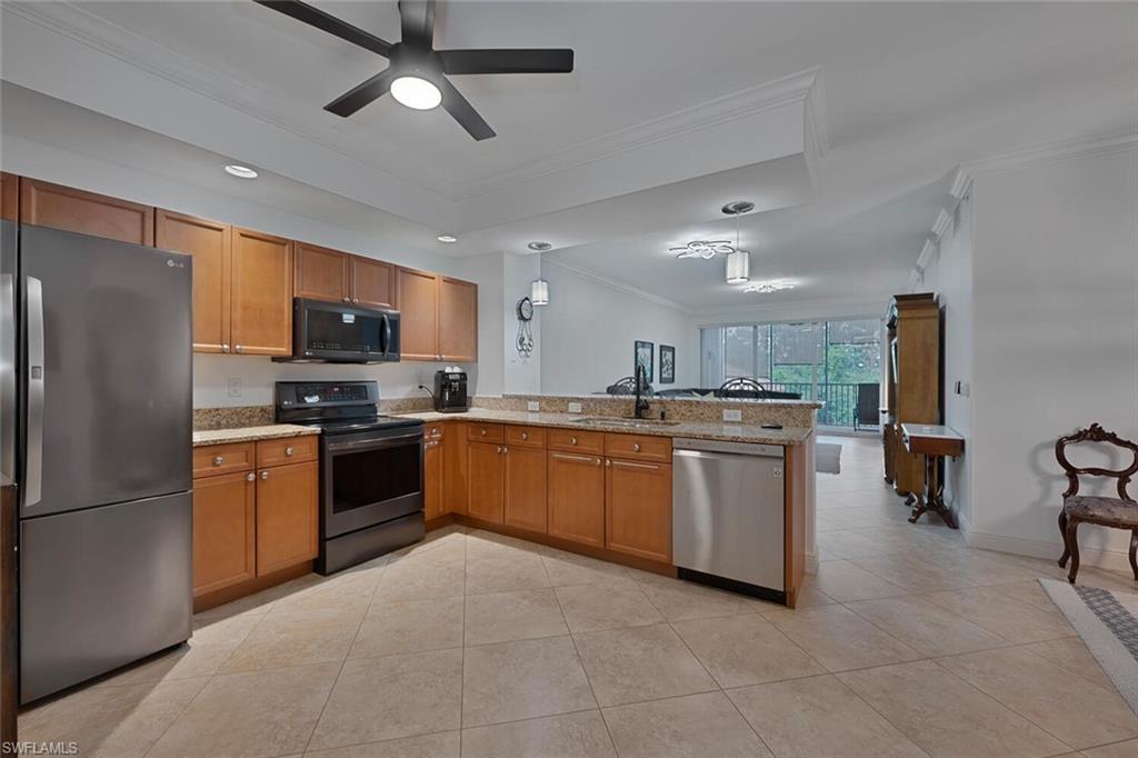 Solid Cabinetry and Stainless Appliances