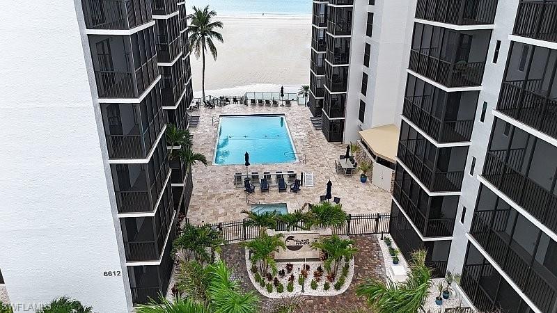 View of community pool