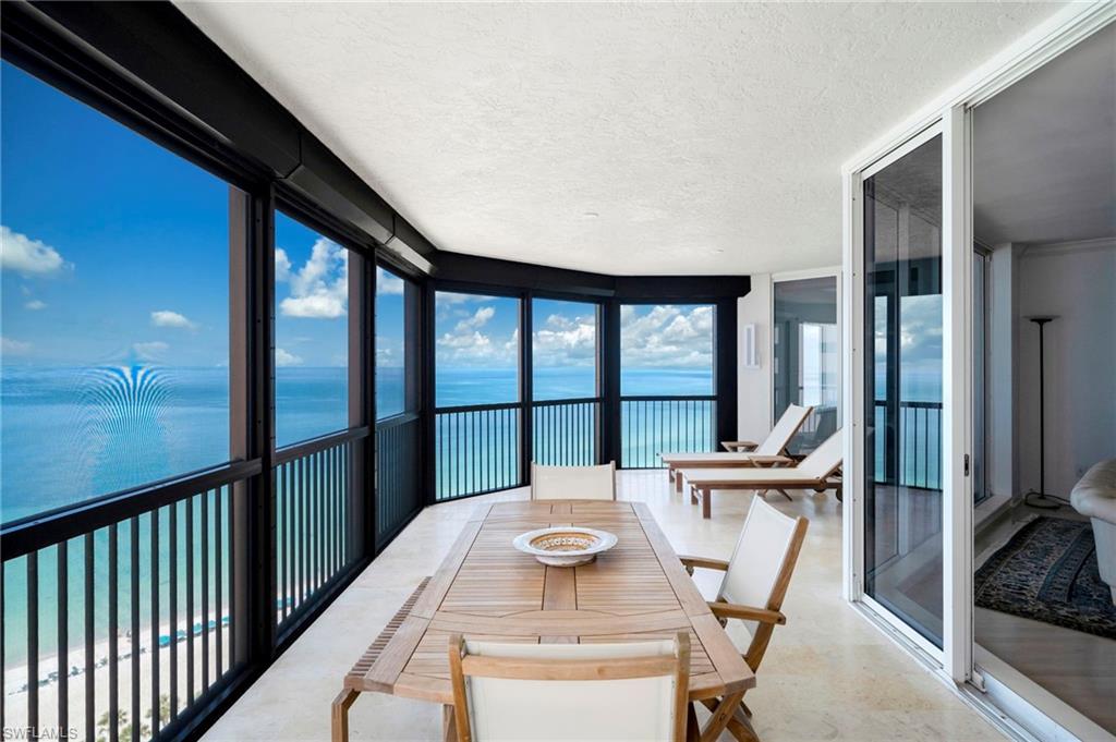 Screened lanai
