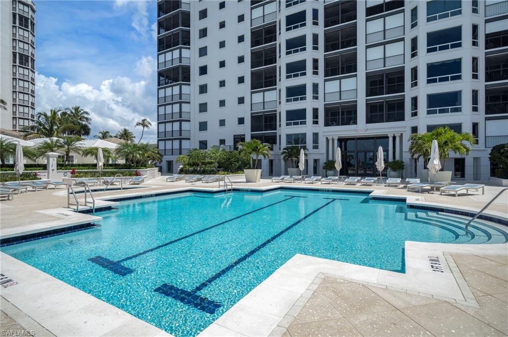 Large pool area