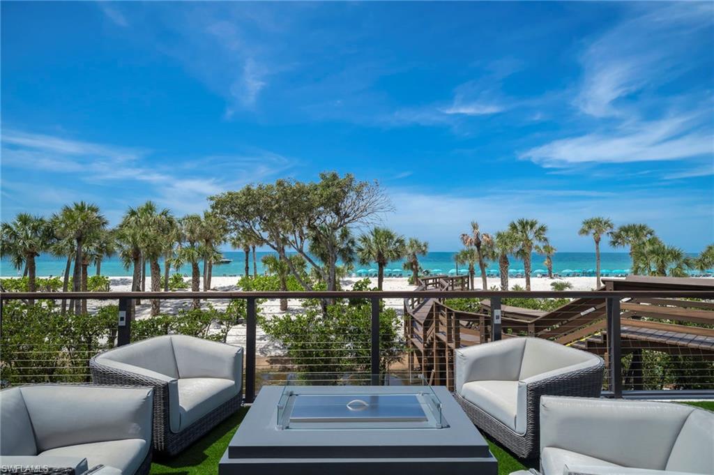 Firepit at beach level