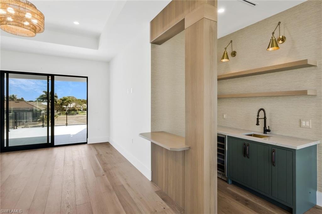 Second Floor Wet Bar