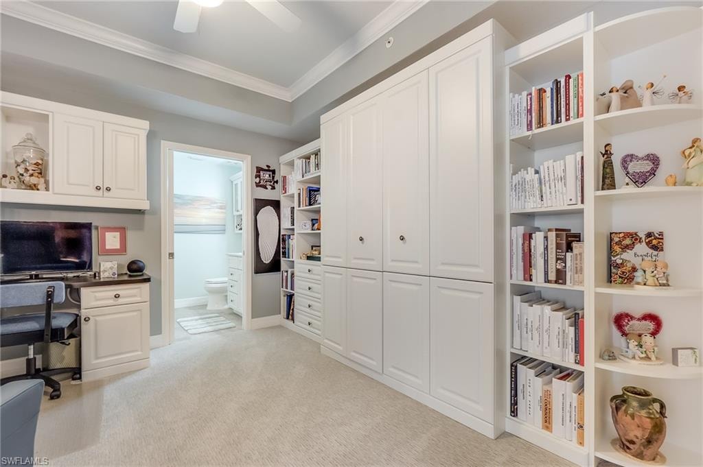 Office with murphy bed