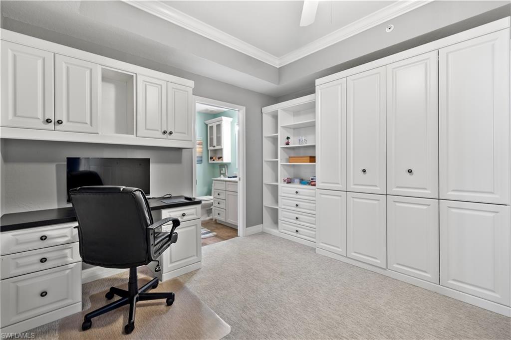Office with murphy bed