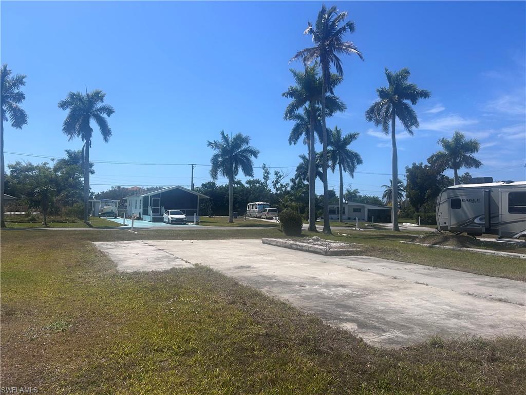 View of concrete road