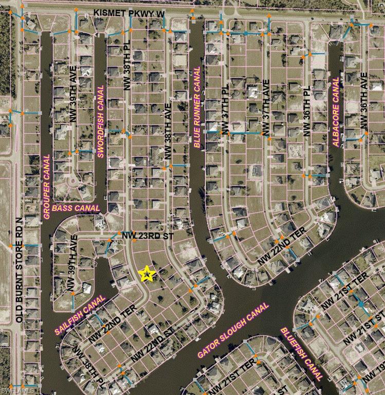 Aerial map of area