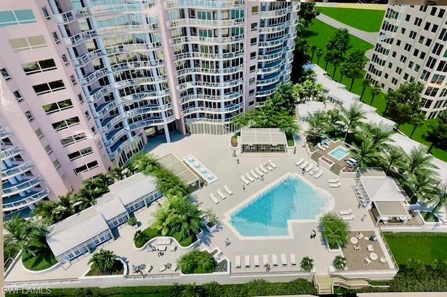 New pool area rendering
