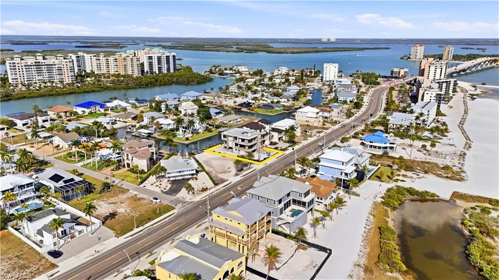 Bird's eye view of a large body of water - Virtually Edited Image