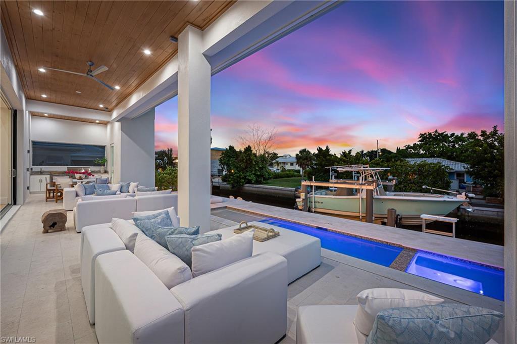 Outdoor Living at Night