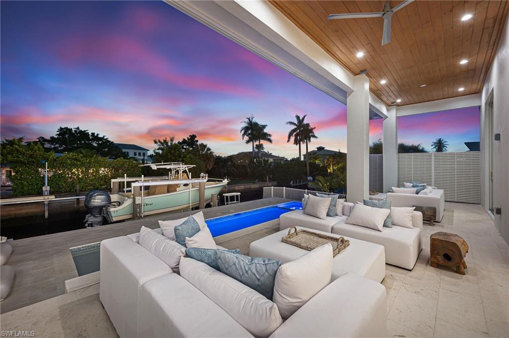Outdoor Living - Night View