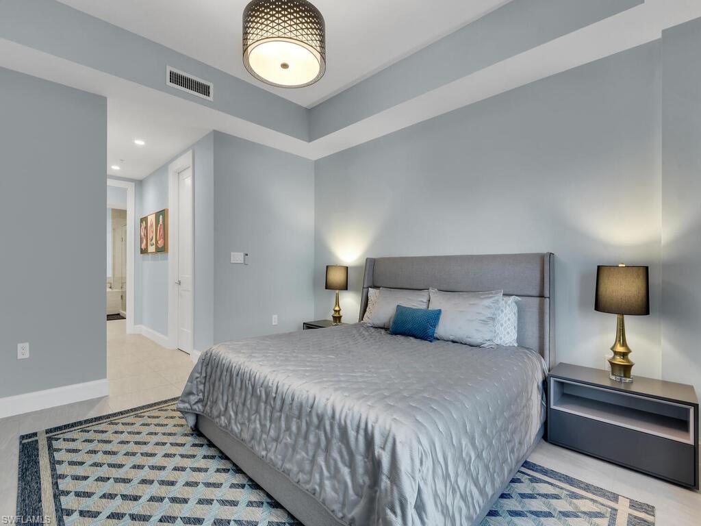 Bedroom featuring baseboards and recessed lighting