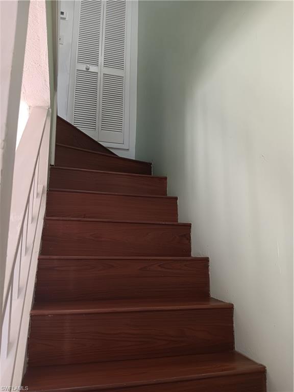 Stairs to upper floor