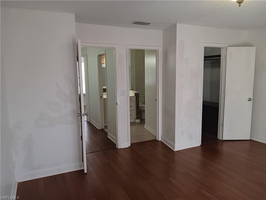 Main Bedroom access Closet and Bath upstairs