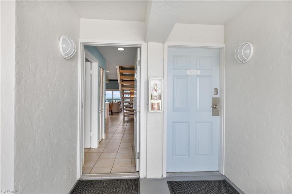 Doorway to property