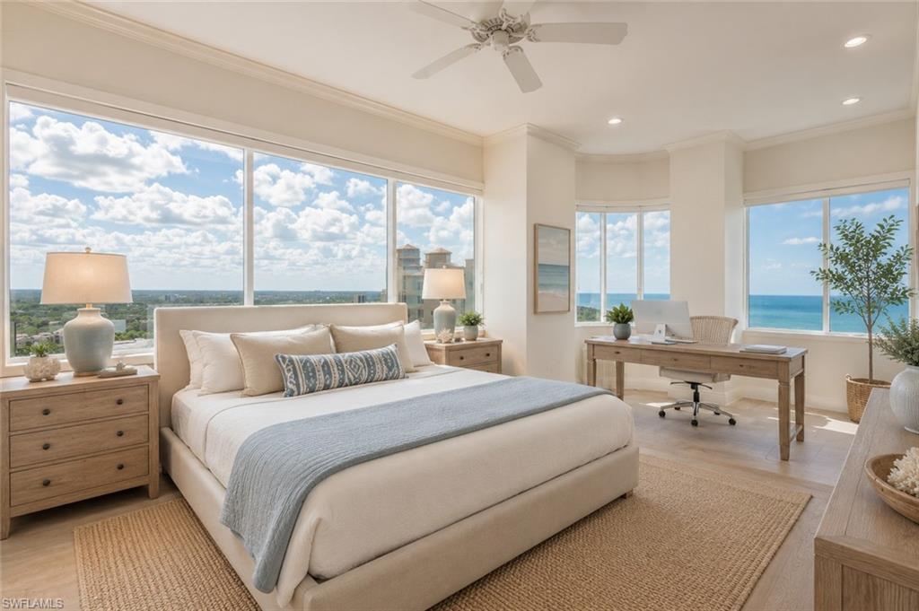 AI modernization of Master Bedroom
