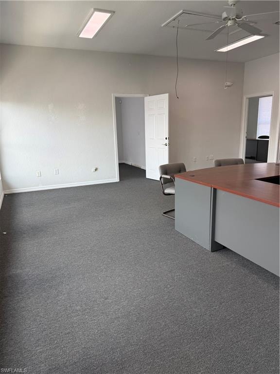 one of 4 closed offices