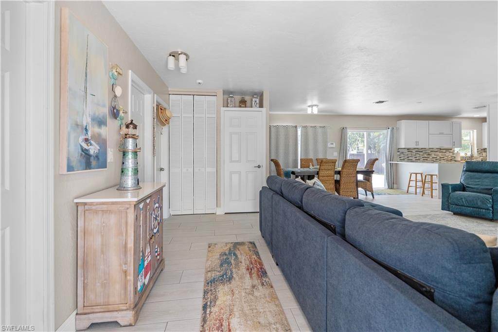 View of living area