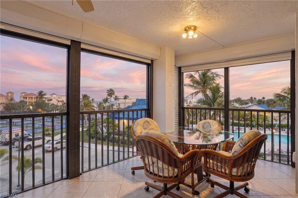 View of sunroom - Virtually Edited Image