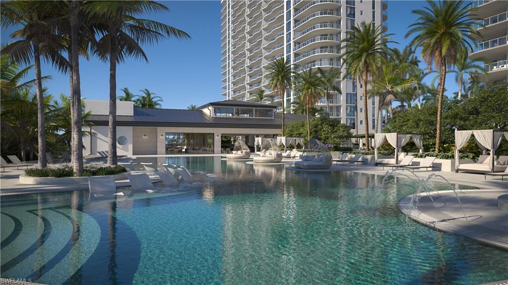Pool - All artist’s renderings are proposed concepts shown only for marketing purposes and are based upon current development plans, which are subject to change by the developer, WSR-Colony, LLC, which reserves the right to make changes at its sole discretion, without prior notice or approval of the purchaser.