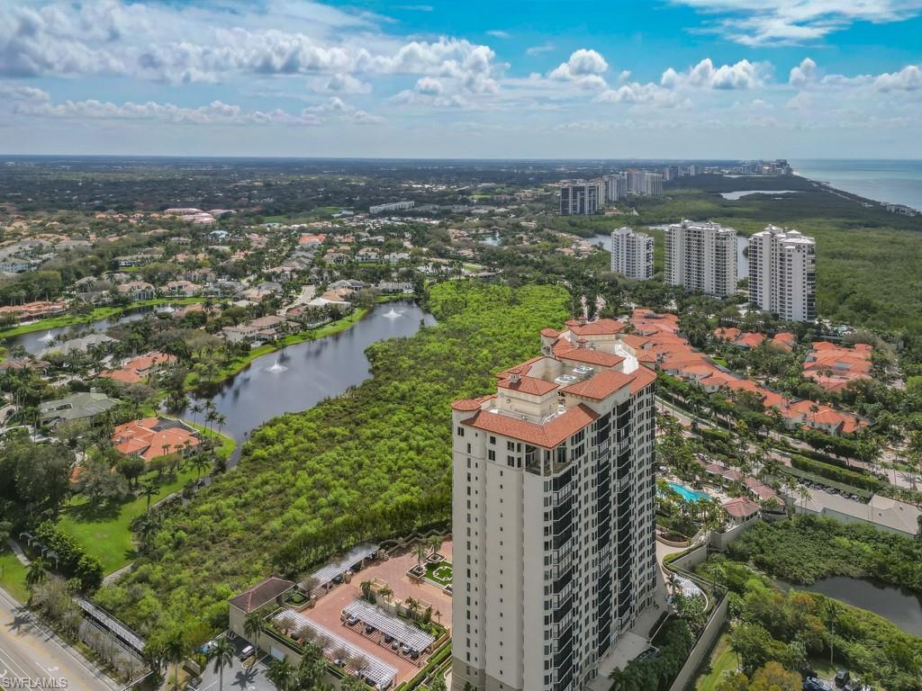 Bird's eye view of Bay Colony