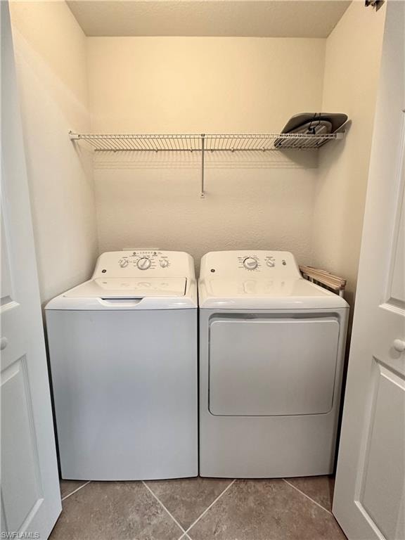 Laundry area featuring washer and dryer