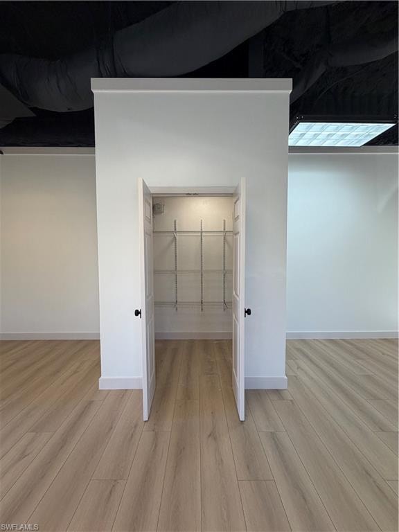 View of closet