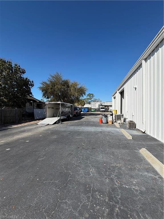 View of asphalt road