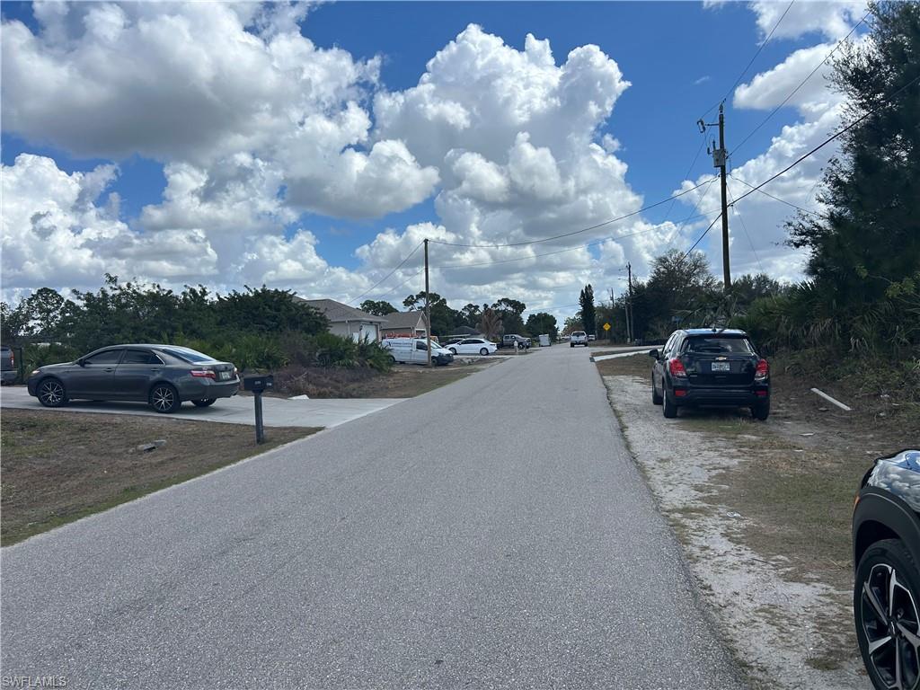 View of asphalt road