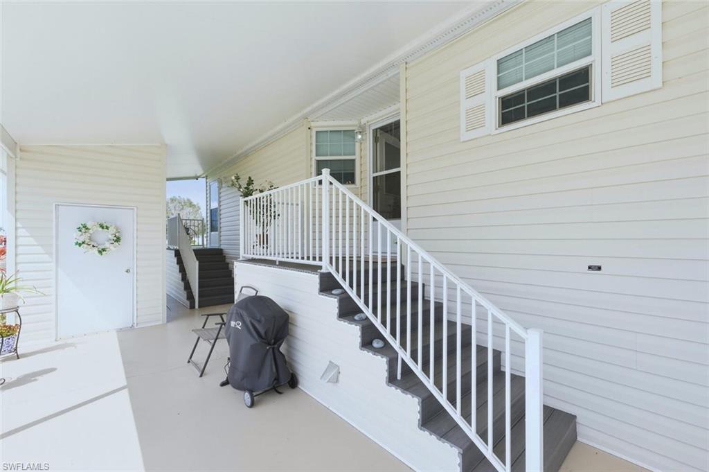 Front and back doorways