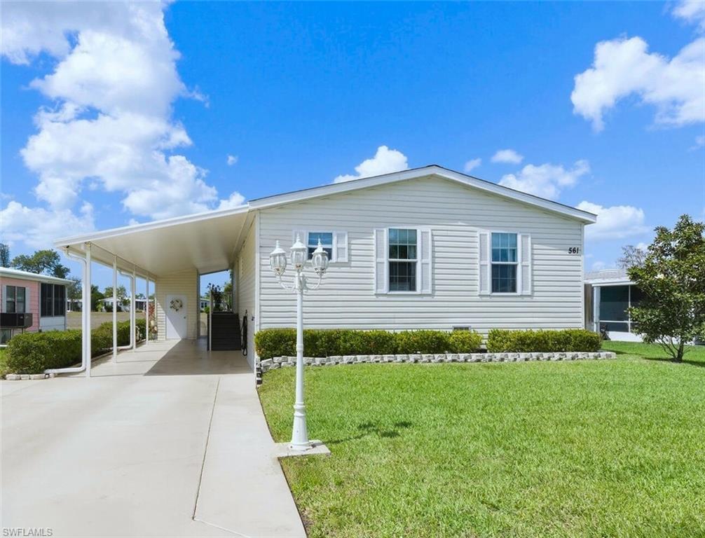 Extra wide driveway