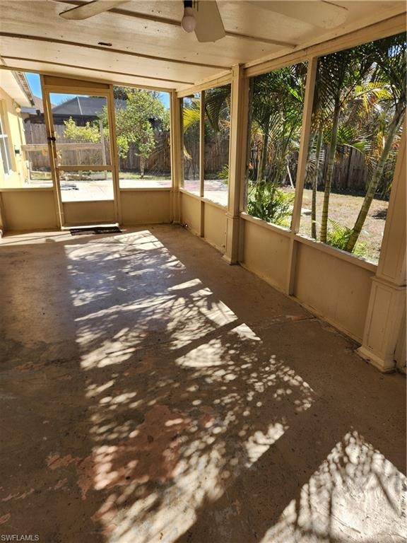 Screened lanai