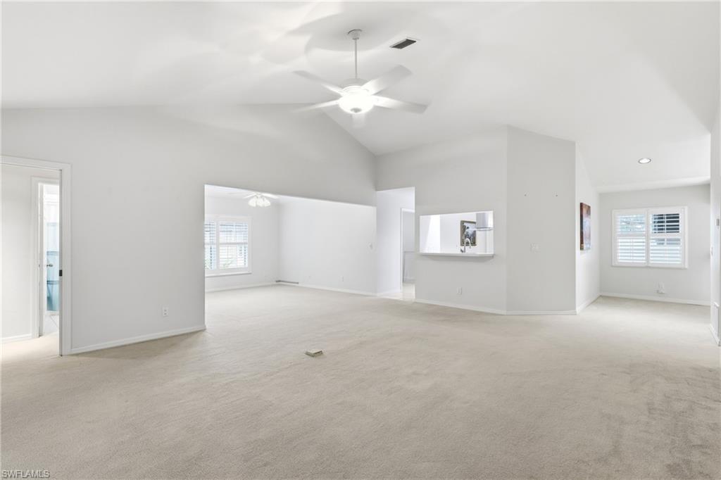 Living/Great room & Family room area along with quiet lounge space top of stairs
