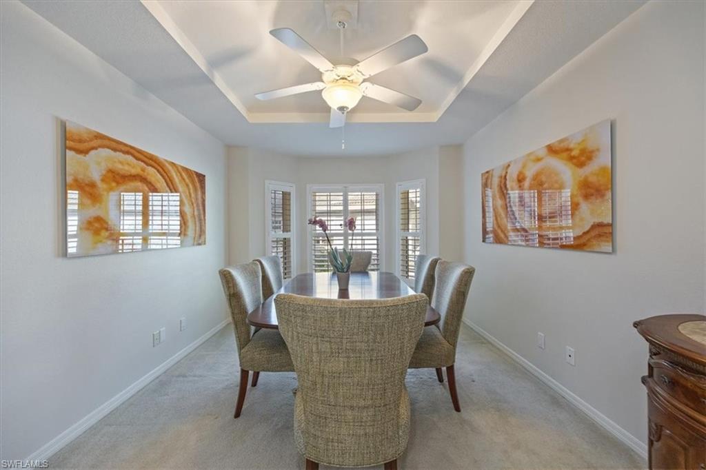 Dining area could also be used as a Den