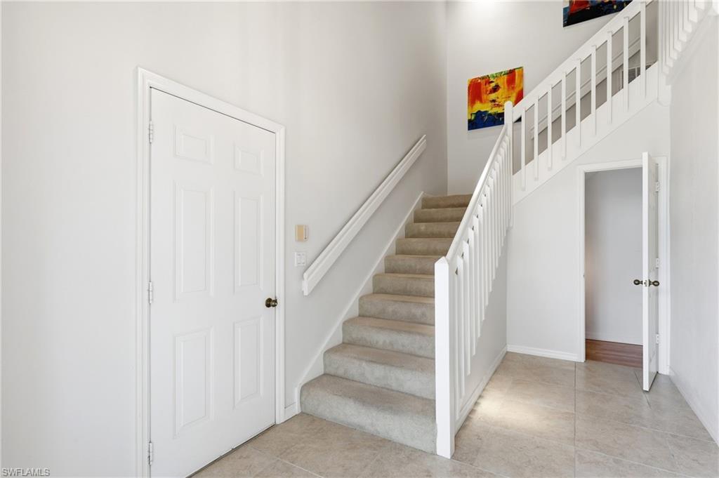 Entry foyer filled with natural light