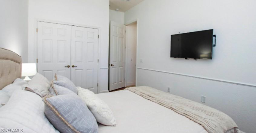 Bedroom with a closet