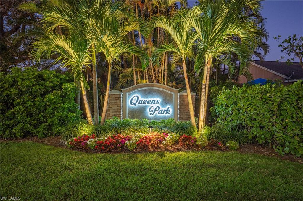 Master Community / neighborhood sign night