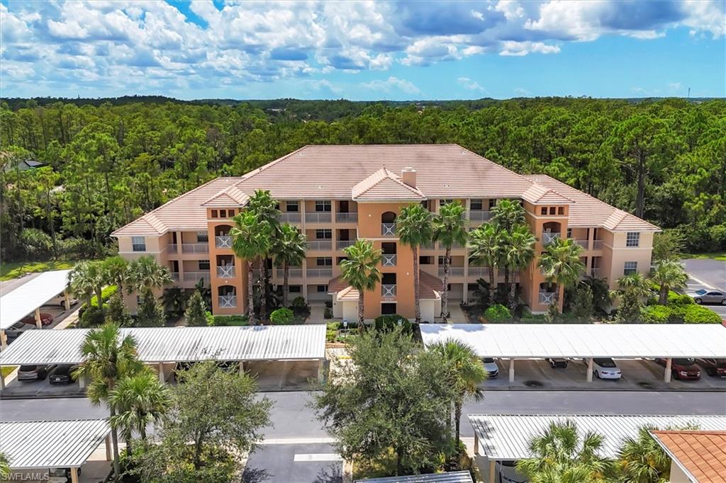 Drone / aerial view of a heavily wooded area
