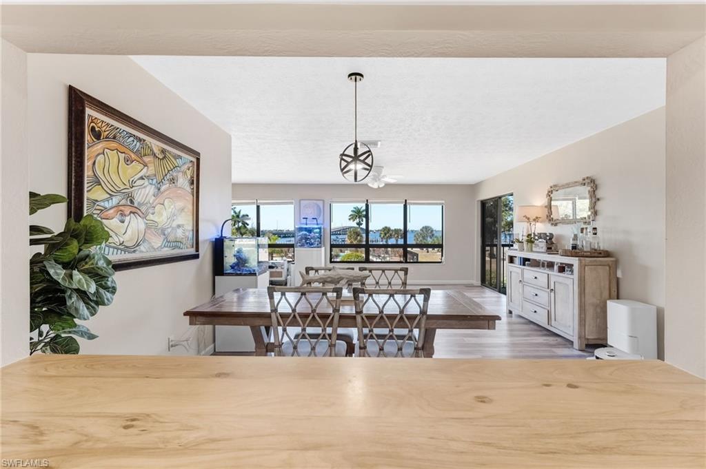 An open flow between the living and dining areas makes entertaining feel effortless.