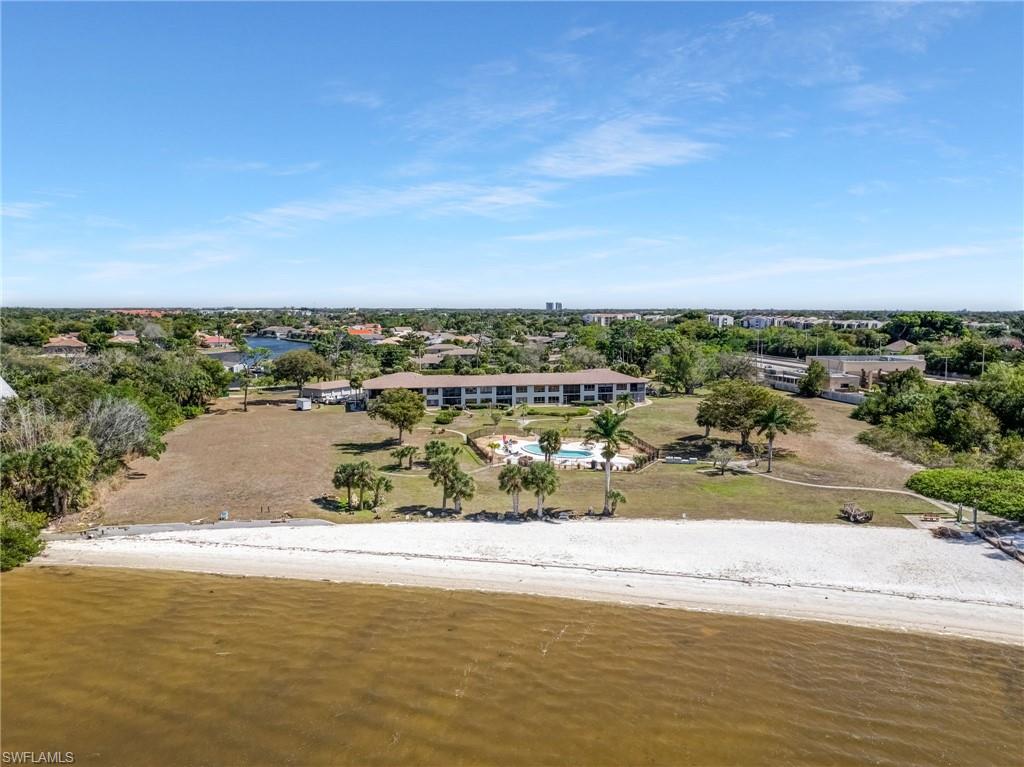 A private beach on the river adds to the laid-back waterfront lifestyle this community offers.