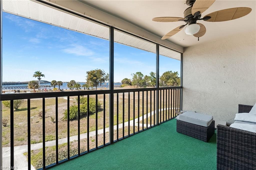 Enjoy morning coffee, coastal breezes, and ever-changing views from your private screened patio.