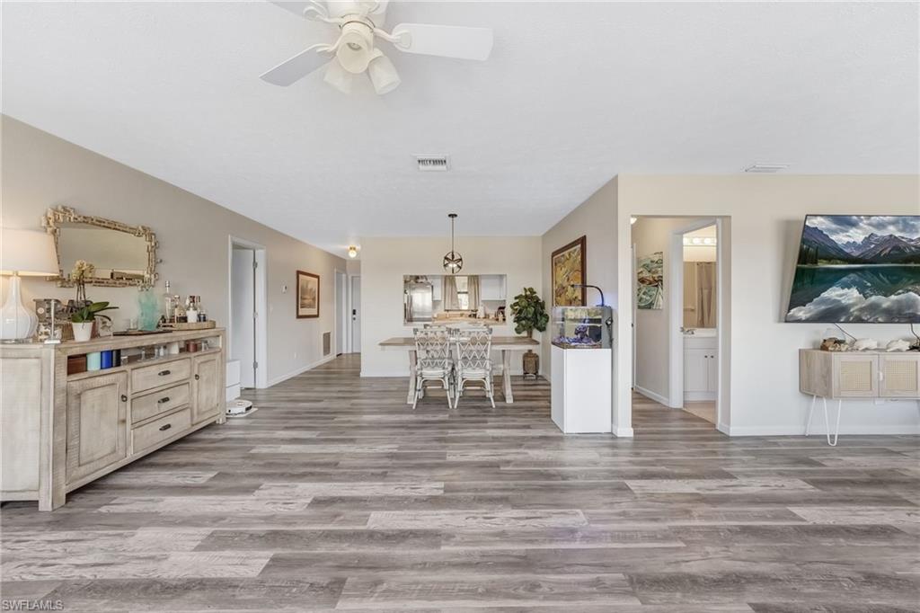 View of Kitchen from Living Area