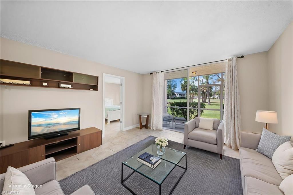 View of living area