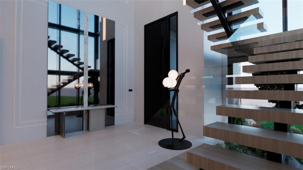 Rendering-View of staircase
