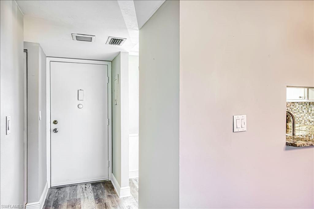 Doorway to property