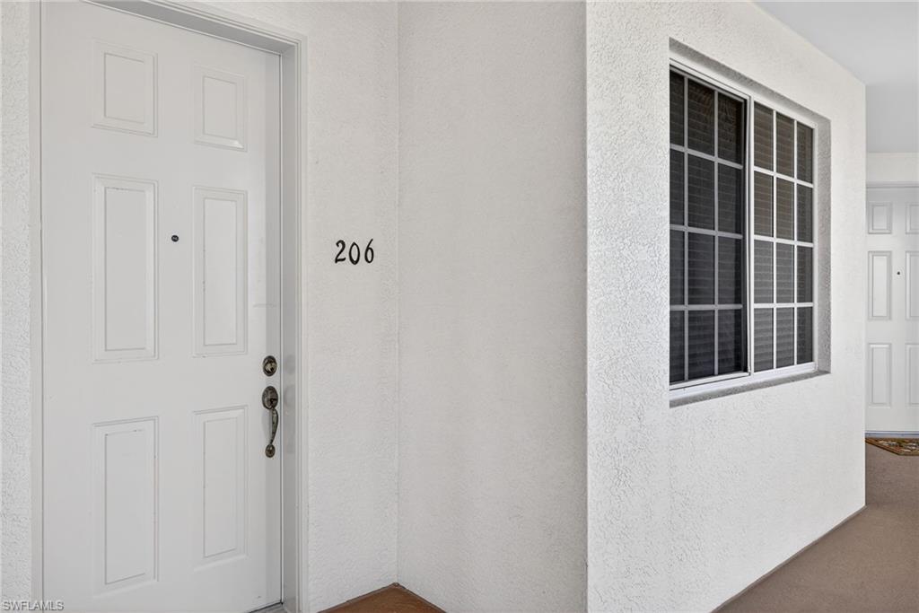 Doorway to property