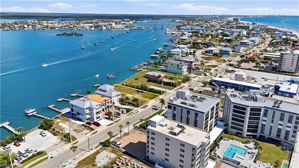 Bird's eye view of a nearby body of water - Virtually Edited Image